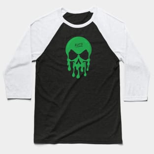 ROTN drippy skull - green Baseball T-Shirt